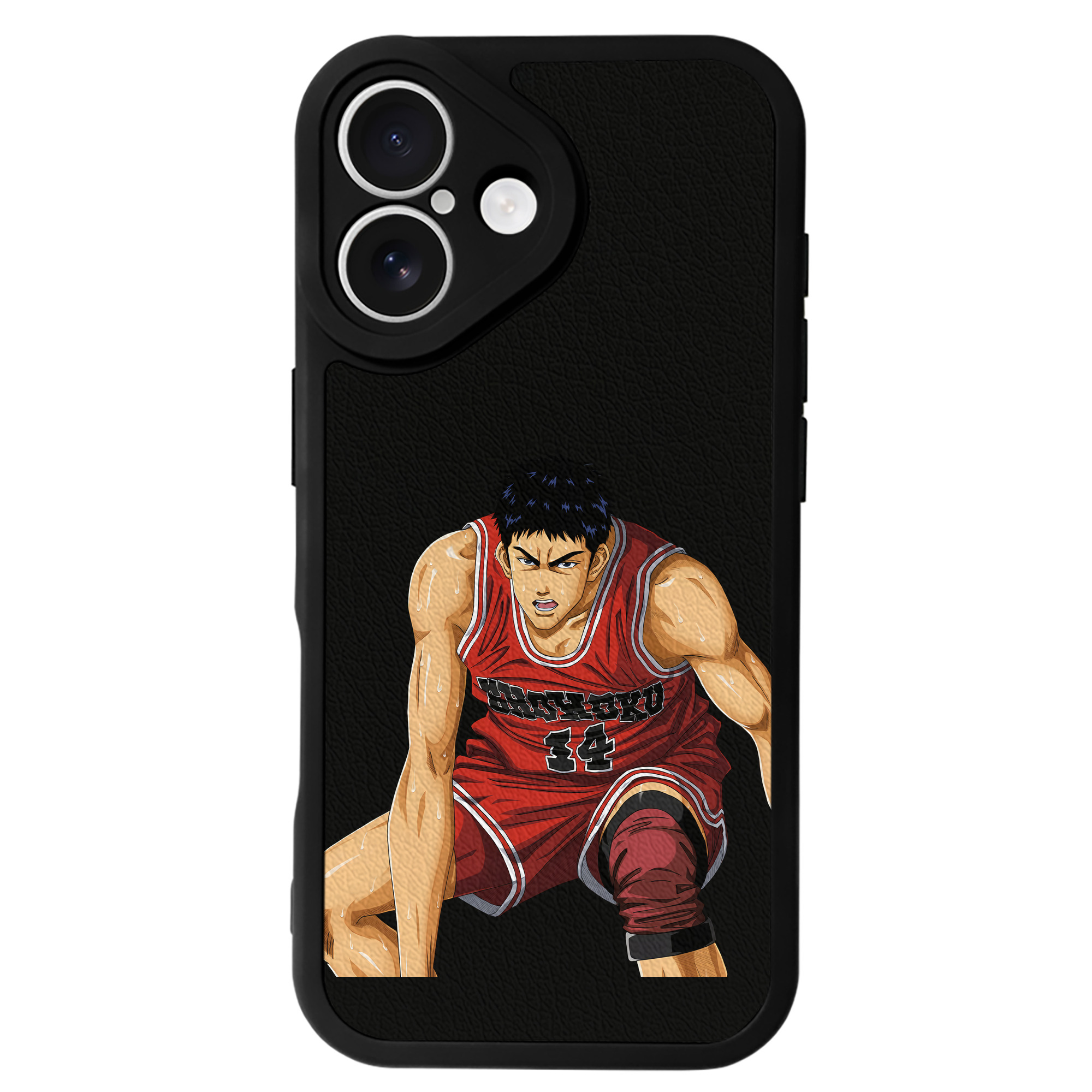 （画像用） SLAM DUNK／スラムダンク 【iPhone 16シリーズ対応】シリコンスマホケース（レザー調） 材質：シリコン
